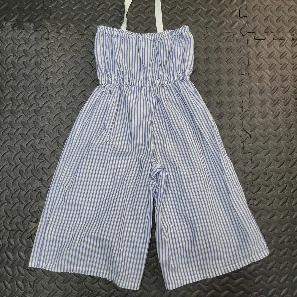 Janie and Jack Halter Romper Size 4 Summer Outfit Vacation Ready Beach Resort